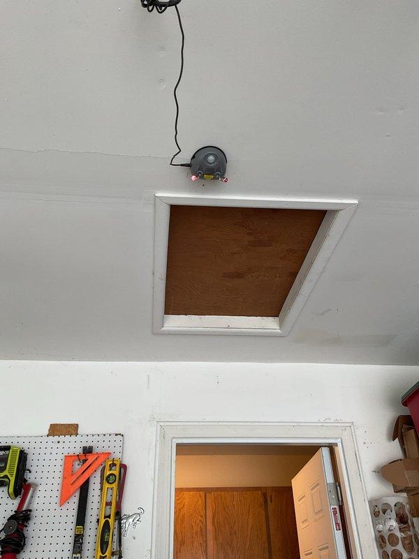 Conducted on-site assessment for Level 2 electric vehicle charging station installation for 2025 Mustang Mach E. Evaluated existing 100-amp electrical panel located on basement back wall and determined routing requirements for dedicated circuit to attached garage charging location. Documented panel configuration, available breaker spaces, and optimal cable pathway between basement panel and garage installation point.