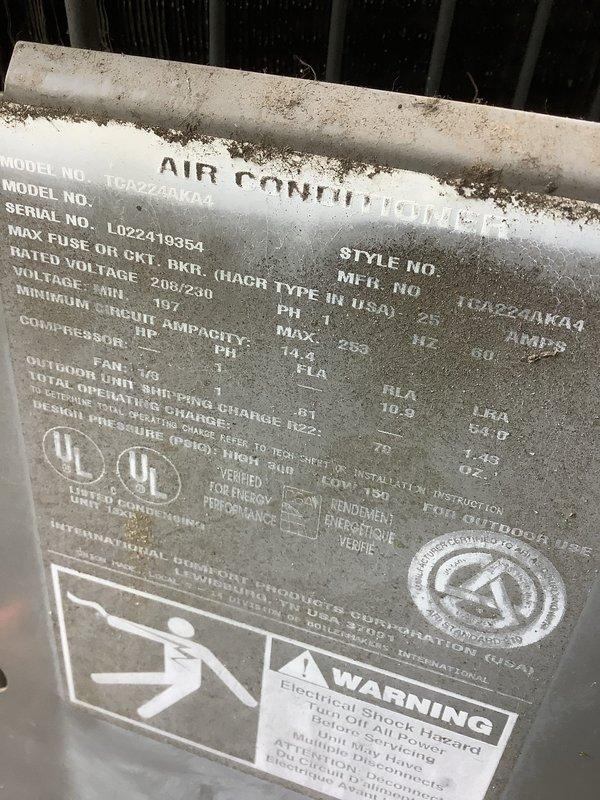 Completed annual cooling maintenance on residential air conditioning system. Performed temperature diagnostics in attic space, recording supply air temperature of 77.5°F. Inspected outdoor condensing unit and verified nameplate specifications. System operational at time of departure.
