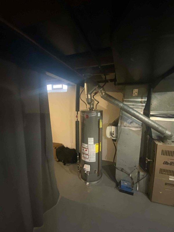 Completed full system estimate for replacement of 16-year-old furnace and air conditioning system in residential basement installation. Assessed existing HVAC equipment, electrical panel configuration, and installation access points including ductwork connections and utility clearances. Provided comprehensive quote for complete system replacement under promotional offer, with customer requesting service within the next couple weeks.