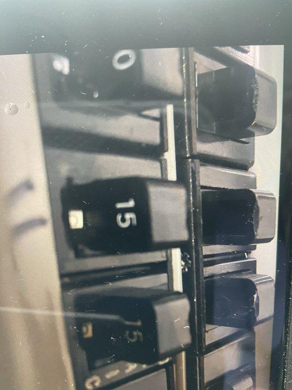 Returned to site for callback to install correct 15 amp circuit breaker in electrical panel as previously identified. Replaced breaker and verified proper installation and operation of circuit protection device.