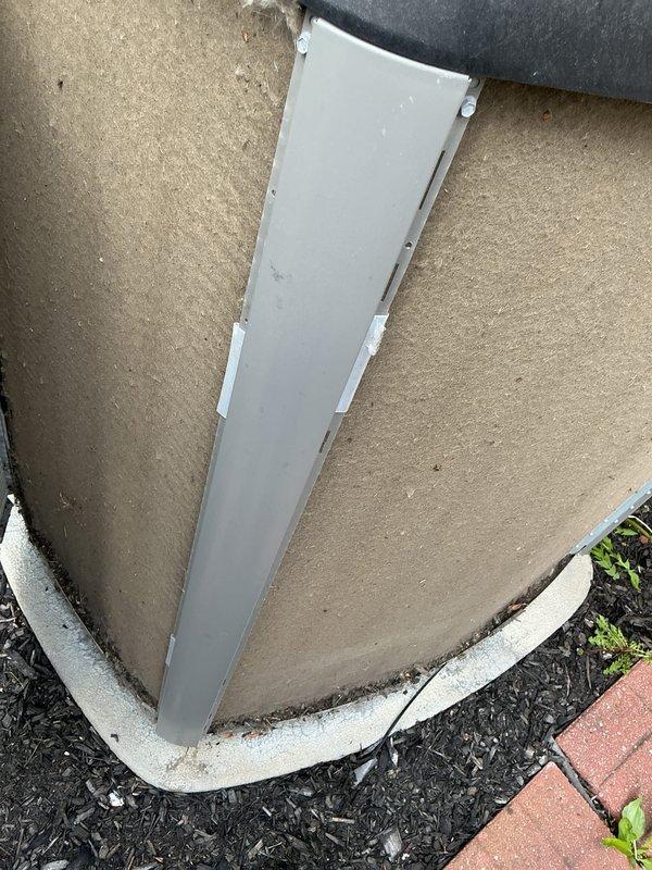 Completed annual cooling maintenance on residential HVAC system. Performed comprehensive inspection of outdoor condenser unit, replaced air filter and evaporative cooler pad as needed, and verified proper system operation. Unit showed normal weathering consistent with outdoor installation, with all components functioning within specifications.