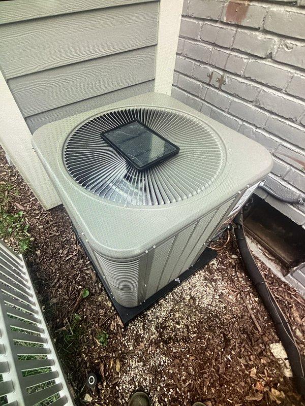 Completed annual preventive maintenance on two residential air conditioning systems. Performed comprehensive inspection of both condensing units including coil cleaning, refrigerant level verification, electrical connection testing, and airflow assessment. Examined heat exchanger coils and verified proper fin alignment and cleanliness. Confirmed both systems operating within manufacturer specifications with no deficiencies noted.