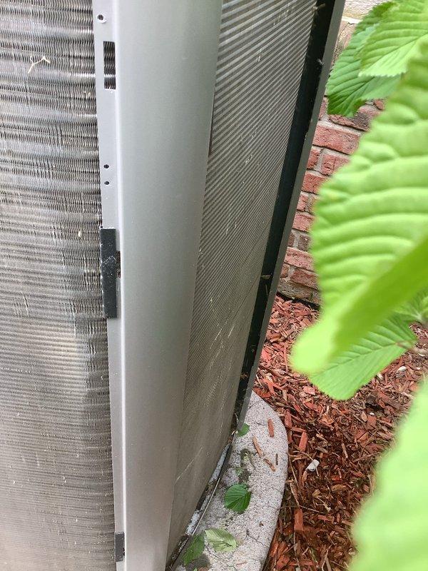 Responded to a no-cooling complaint on a 2-year-old residential air conditioning system with thermostat set to 67°F and indoor temperature reading 78°F. Upon arrival, performed diagnostic evaluation of the outdoor condensing unit located in the backyard. Inspected condenser coil, electrical components, and refrigerant system operation. Both parts and labor remain under manufacturer warranty coverage.