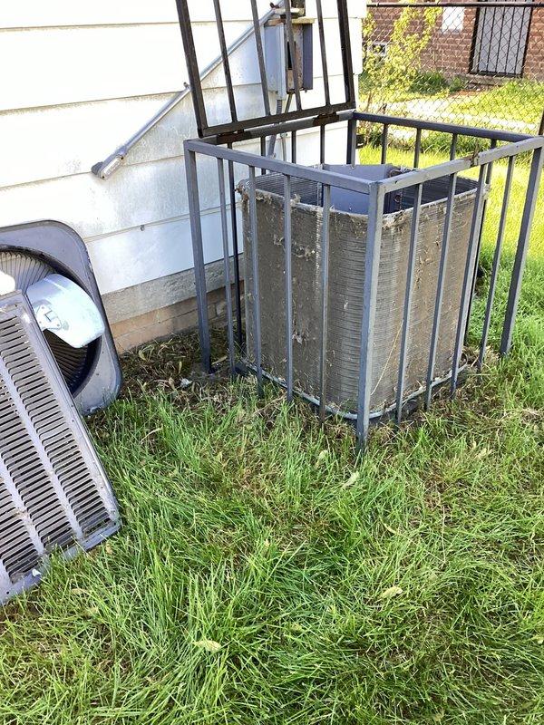 Completed annual preventive maintenance on residential split system air conditioning units. Performed comprehensive inspection of two outdoor condenser units, including visual assessment of protective caging, coil condition, and overall equipment integrity. Units operational with no immediate service concerns identified during routine maintenance visit.