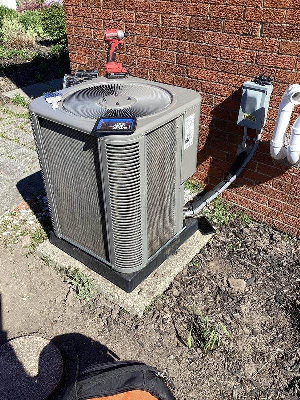 Completed comprehensive ComfortGuard Maintenance package on two outdoor condensing units, performing filter replacement as specialty service requirement. Conducted thorough inspection of both units including refrigerant line sets, electrical disconnects, and drainage systems; verified proper operation of fan motors and confirmed adequate airflow through condenser coils. All components found in satisfactory working condition with no immediate repairs needed.