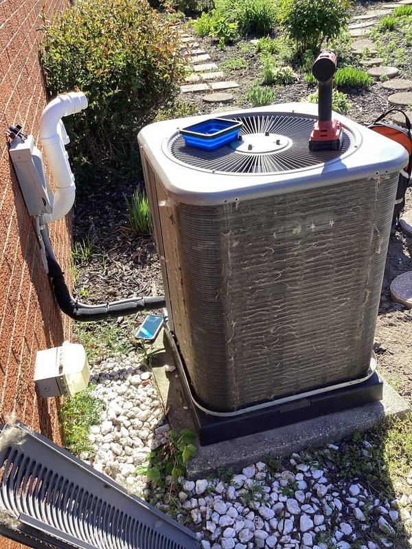 Completed comprehensive ComfortGuard Maintenance package on two outdoor condensing units, performing filter replacement as specialty service requirement. Conducted thorough inspection of both units including refrigerant line sets, electrical disconnects, and drainage systems; verified proper operation of fan motors and confirmed adequate airflow through condenser coils. All components found in satisfactory working condition with no immediate repairs needed.