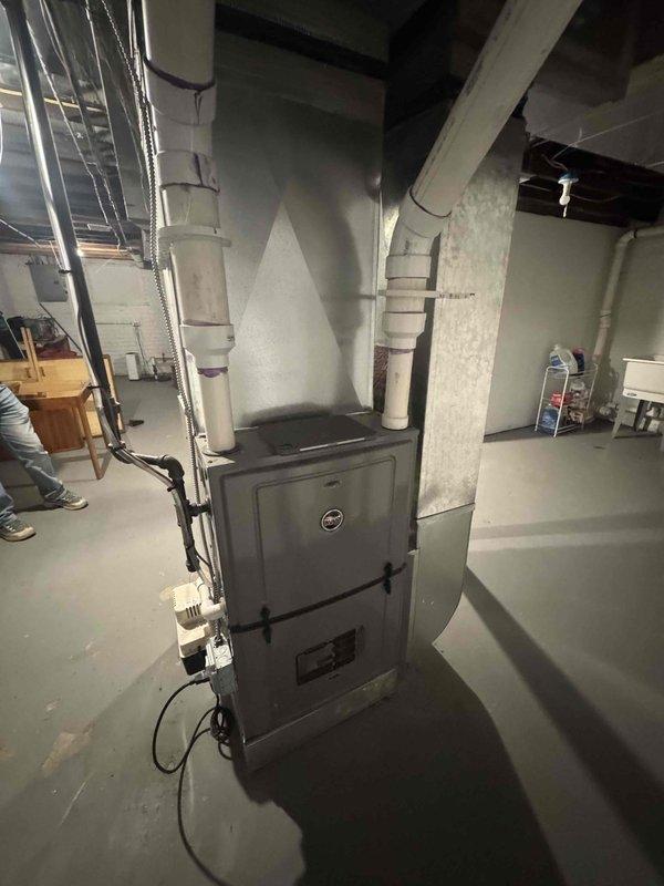 Provided estimate for new air conditioning system installation to work in conjunction with existing basement furnace. Evaluated mechanical room layout, existing ductwork infrastructure, and electrical service to determine optimal placement and integration of new cooling equipment with current heating system.