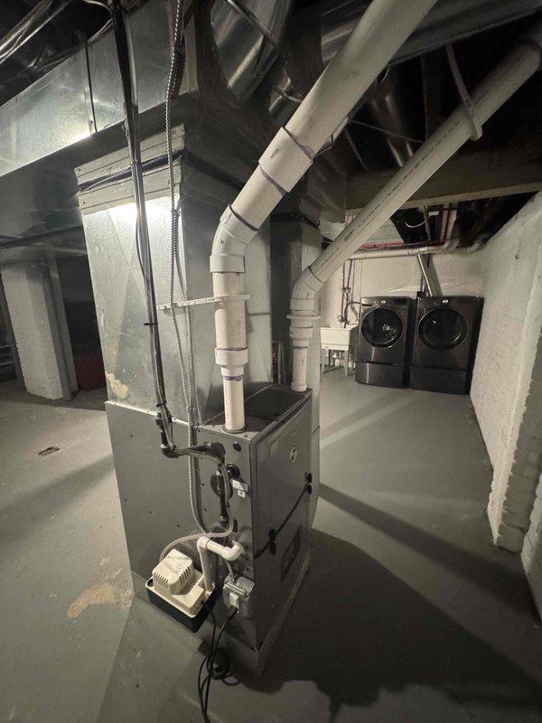 Provided estimate for new air conditioning system installation to work in conjunction with existing basement furnace. Evaluated mechanical room layout, existing ductwork infrastructure, and electrical service to determine optimal placement and integration of new cooling equipment with current heating system.