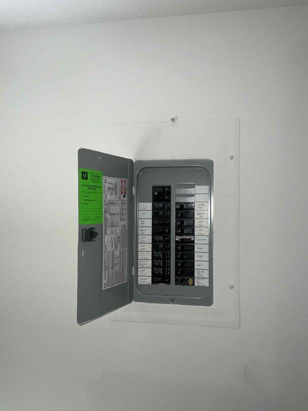 Conducted comprehensive site assessment for whole-house generator installation at a twenty-year-old residential property. Evaluated existing electrical panel capacity and available breaker spaces, photographed current electrical service configuration, and inspected attic space to determine optimal routing path for new electrical circuits. Assessment confirmed adequate structural access points and identified installation requirements for transfer switch integration with the existing electrical system.