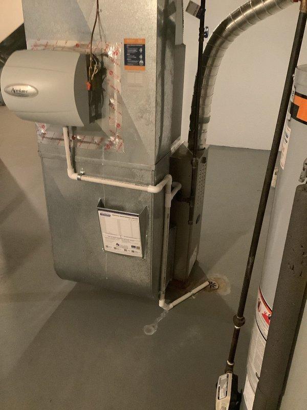 Successfully installed 2.5-ton air conditioning unit with matching evaporator coil in rear position of existing furnace system. Completed all mechanical and electrical connections, reconnected refrigerant lines, and verified proper system operation. Mechanical and electrical permits were obtained prior to installation, and all work was completed to code specifications.