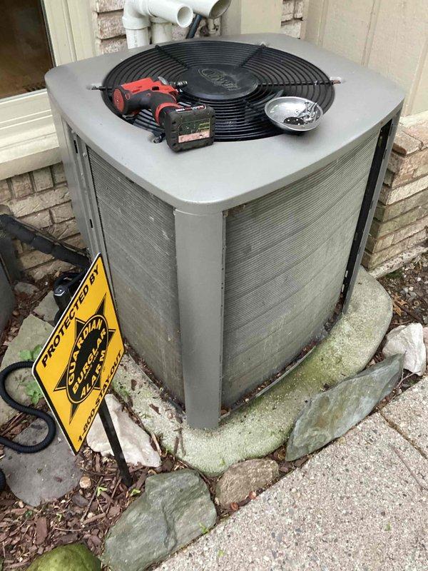 Completed routine Air Care Cooling maintenance on residential air conditioning condenser unit. Performed comprehensive system inspection, cleaned condenser coils, verified proper refrigerant levels, tested electrical connections, and confirmed optimal fan operation. Unit operating within normal parameters with no issues identified.