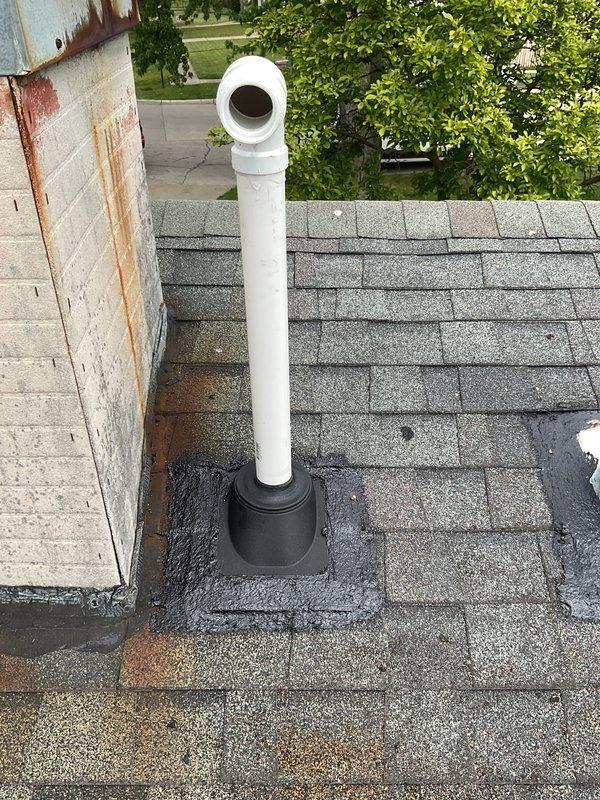 Completed full HVAC system installation including a 70,000 BTU furnace and 2-ton air conditioning unit with rear discharge configuration. Installed new ductwork in attic space with proper insulation coverage, routed supply and return ducts through existing structure, and added PVC vent pipe through roof with weatherproof flashing. All mechanical and electrical connections completed, system tested and operational.