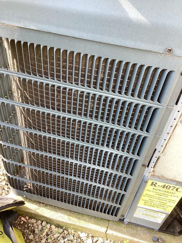 Completed annual HVAC maintenance on system consisting of Trane XB80 furnace and outdoor R-407C condensing unit. Performed comprehensive inspection of both indoor and outdoor components, verified operational status of all equipment, and documented system condition with photographic records. No filter replacement required at this time.