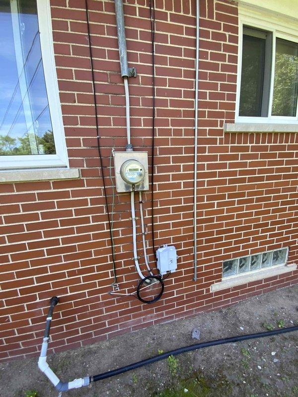 Conducted comprehensive full system estimate for 28-year-old Bryant central air conditioning unit that was deemed too costly to repair by home warranty service technician. Assessed existing HVAC infrastructure including exterior condenser location, electrical service connections, and interior furnace/air handler configuration in basement utility area. Documented current system conditions, electrical panel accessibility, and provided customer with replacement options for complete heating and cooling system due to unit failure and age-related inefficiency.