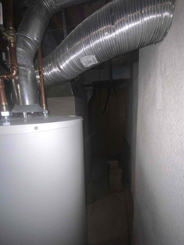 Provided comprehensive estimate for complete HVAC system replacement in mid-to-large residential property, including natural gas furnace, air conditioning unit, and humidifier for basement installation serving 2000-3000 square feet. Assessed existing 20+ year old heating and cooling equipment currently operational but nearing end of service life. Documented existing mechanical room layout, ductwork configuration, and utility connections to determine proper equipment sizing and installation requirements for new system.