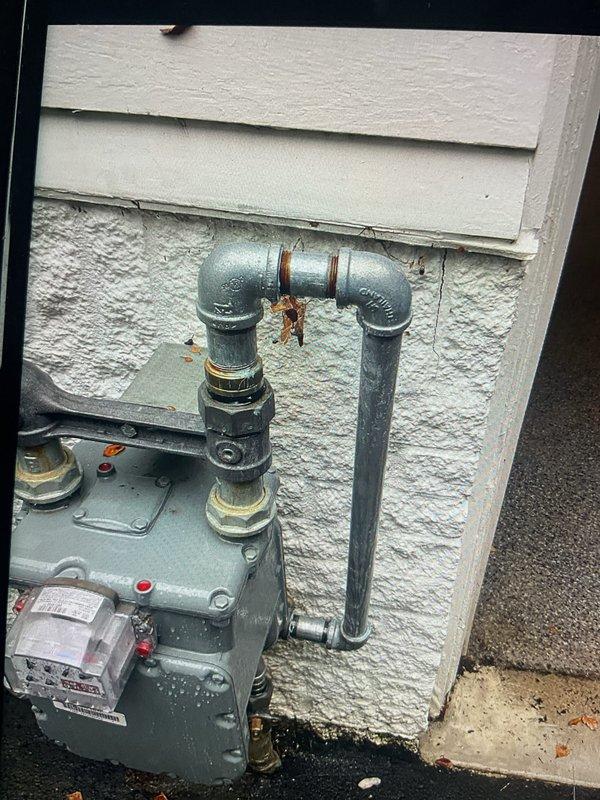 Coordinated with mechanical inspector at 8:00 AM for required pressure testing of natural gas piping system. Performed decibel testing on generator installation to verify compliance with noise ordinance requirements. Contacted electrical inspector to schedule final inspection and verification of generator electrical connections. Documented gas meter installation, piping configuration with shut-off valve, and all connection points through photographic evidence for inspection records.