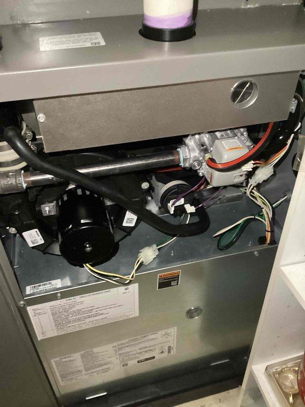 Performed scheduled maintenance on 20kW Kohler generator including comprehensive system inspection and testing. Identified and documented need for replacement filters and maintenance kit components. Completed routine Annual Heating and Cooling system inspections in conjunction with generator service, verifying all mechanical and electrical components, connections, and safety systems operating within manufacturer specifications.