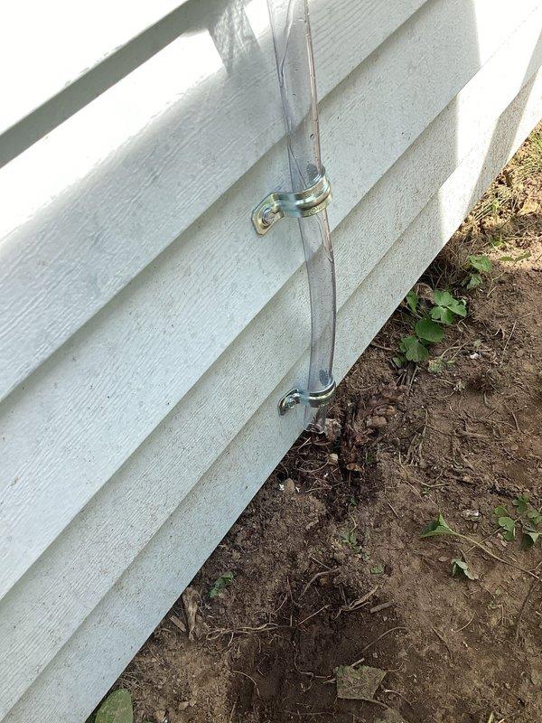 Completed installation of Mitsubishi mini split system consisting of MSY-GX12NL indoor unit and MUY-GX12NL outdoor unit. Installed refrigerant line set and electrical conduit along exterior wall with proper mounting brackets, routed lines through wall penetration with appropriate sealing, and established new dedicated electrical circuit. All mechanical and electrical permits obtained, system tested and operational upon completion.