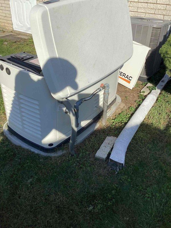 Performed scheduled preventive maintenance on Generac standby generator and furnace system. Generator inspected, including visual examination of internal components, wiring connections, and motor windings; unit tested and confirmed operational with no deficiencies noted. Furnace system evaluated and found operating within normal parameters.