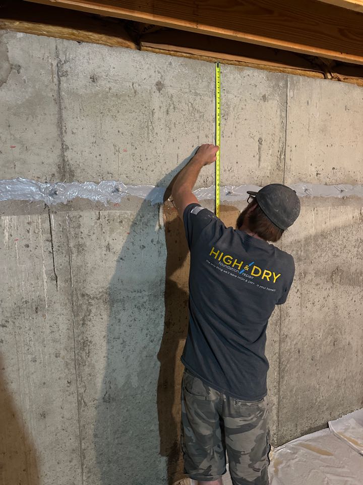 I was part of a team that was tasked with strengthening a concrete wall that had been injected with a chemical solution to repair a crack. We decided to add carbon fiber to the concrete to increase its strength and durability. We carefully measured and cut the carbon fiber to fit the crack, and then we applied it to reinforce the concrete.