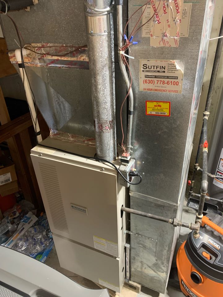 Estimate for new heat pump system with furnace backup heat