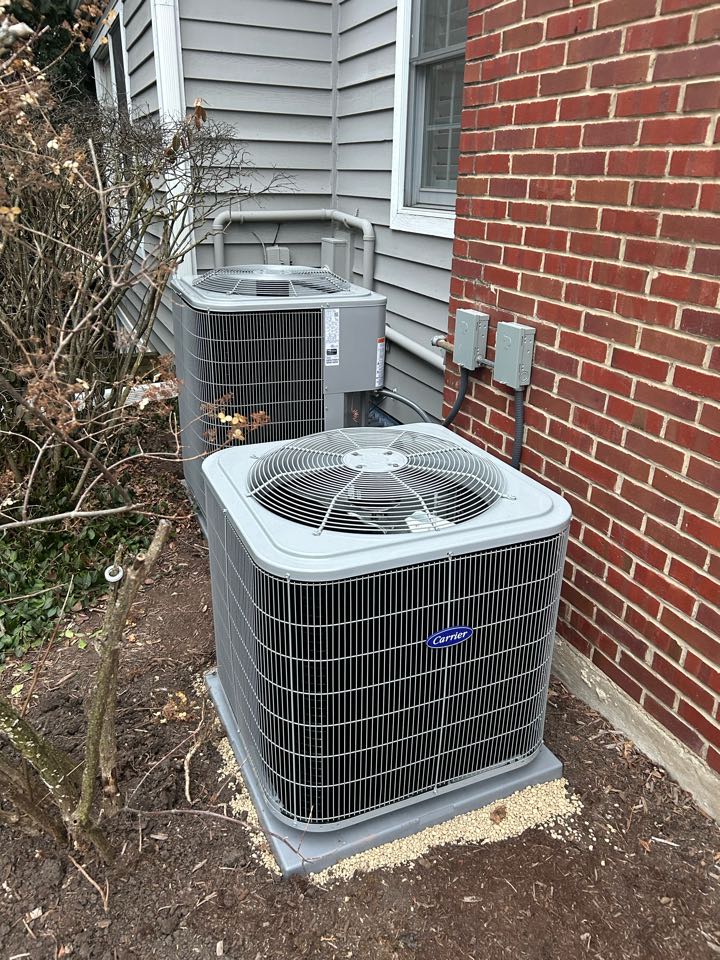 Tdh install two new ac unit carrier 