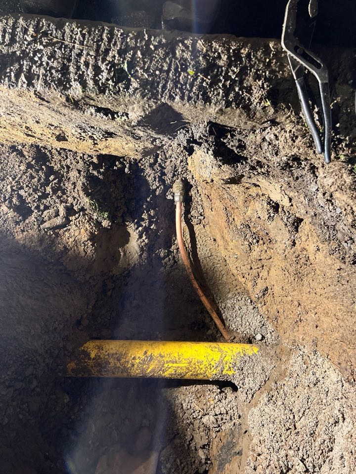 Water service line replacement and Allegheny County Inspection in Bellevue