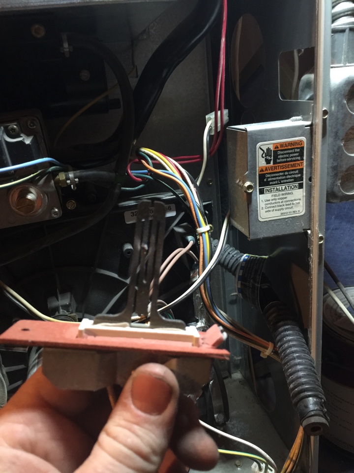 Had to replace an ignitor on a Payne furnace