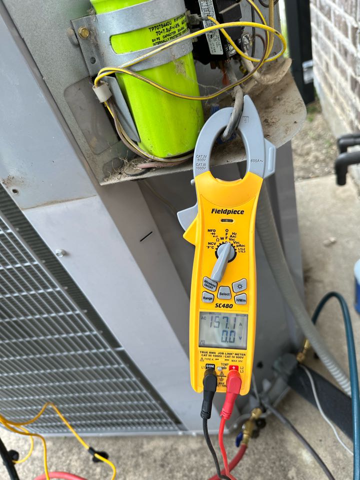 Just performed a full system tune up and found a leaky evaporator coil. for an amazing customer in prosper Texas.