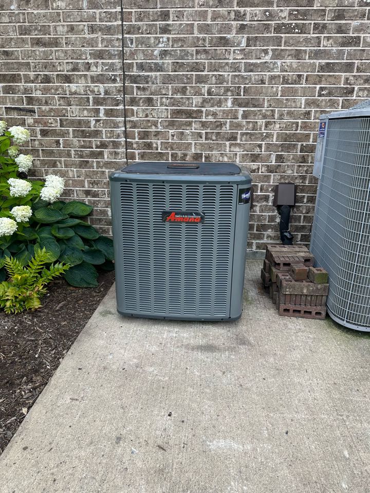 Just installed a new Amana 16 Seer System for a customer out in McKinney Texas. 
