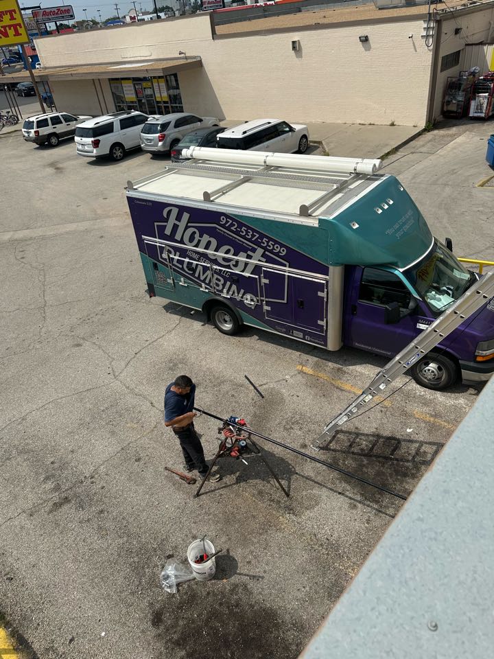 Gas pipe line repair. Plumbing repair