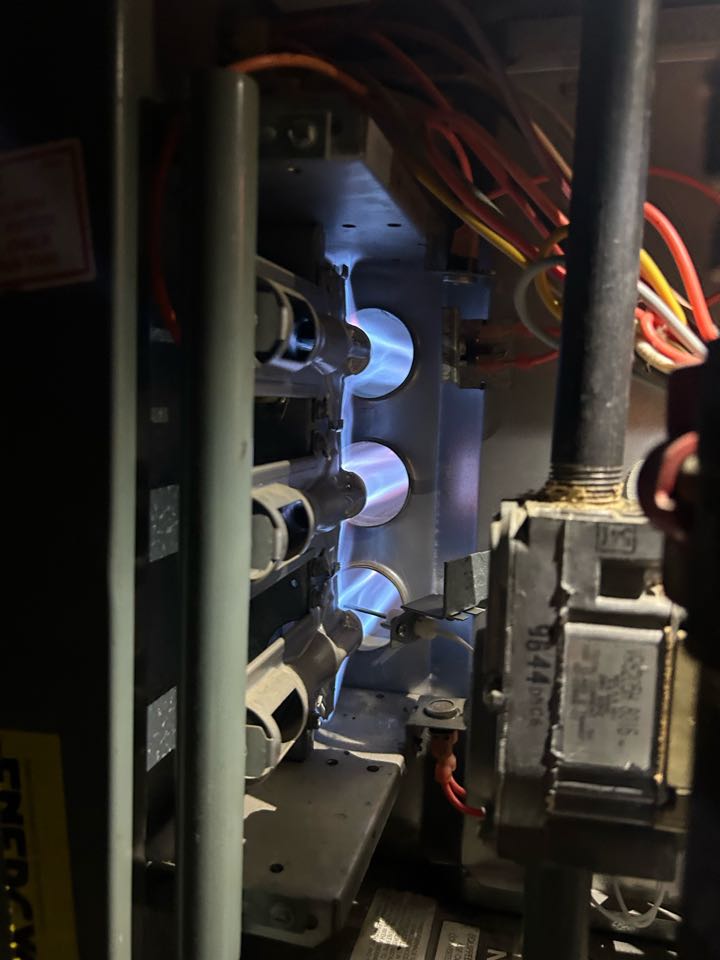 Here in flower mound tx performing a heating tune up on two residential hvac systems  Here in flower mound tx performing a heating tune up on two residential hvac systems