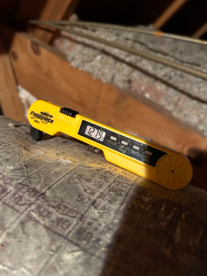 Here in Lewisville tx performing a gas furnace tune up 