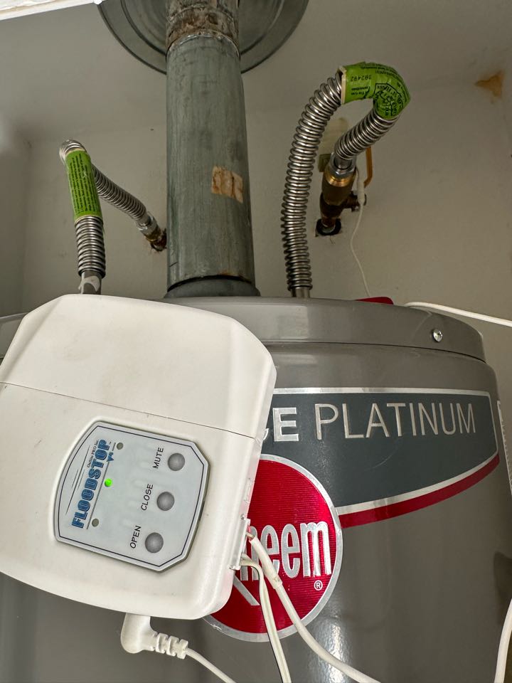 Water heater flush. Perform a Platinum Inspection for a great customer 