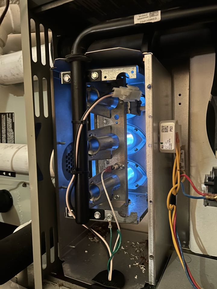 Here in Denton Tx perform a heater repair a gas furnace