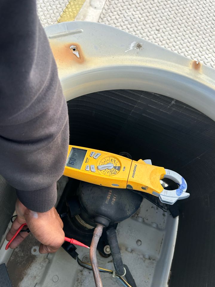 Here in Dallas Tx performing a compressor change for a residential hvac system. 