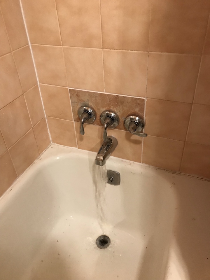 Installed interior door, replace door knobs, replace tub tile shelf, changed out shower valve and fixtures, and re-tiled around fixtures. Everything turned out great! Customer seems to be very happy! Already asking about us doing other tasks for her at another location. Installed interior door, replace door knobs, replace tub tile shelf, changed out shower valve and fixtures, and re-tiled around fixtures. Everything turned out great! Customer seems to be very happy! Already asking about us doing other tasks for her at another location.