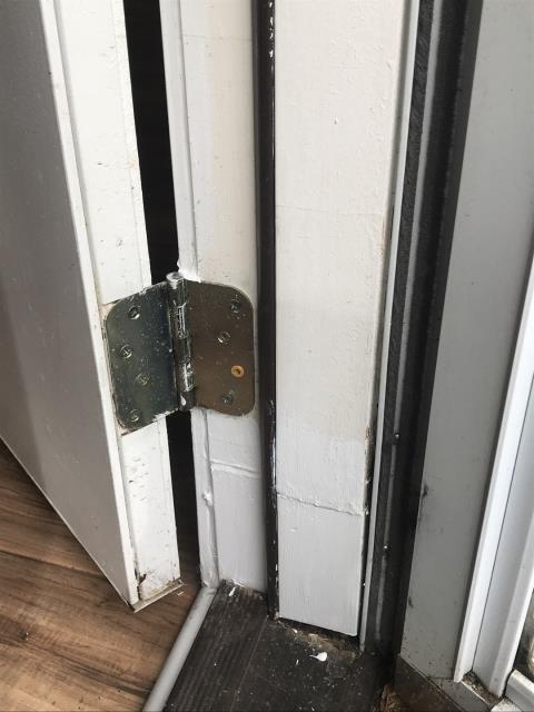 Repaired wood rot at back door and painted and other miscellaneous repairs that were called out in the inspection report. Repaired wood rot at back door and painted and other miscellaneous repairs that were called out in the inspection report.
