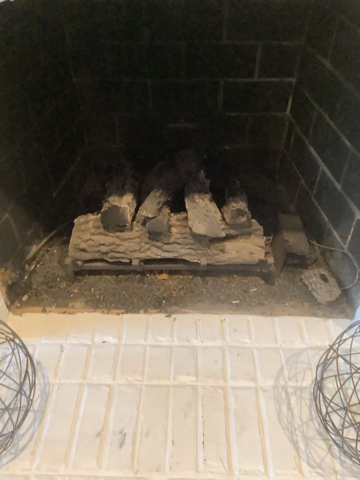 Great Falls, VA - Before, Gas Log Fireplace Repair, Gas Fireplace Not Lighting, Gas Fireplace Not Working, Gas Log Fireplace Maintenance, Gas Log Fireplace Cleaning, Golden Blount Gas Fireplace,