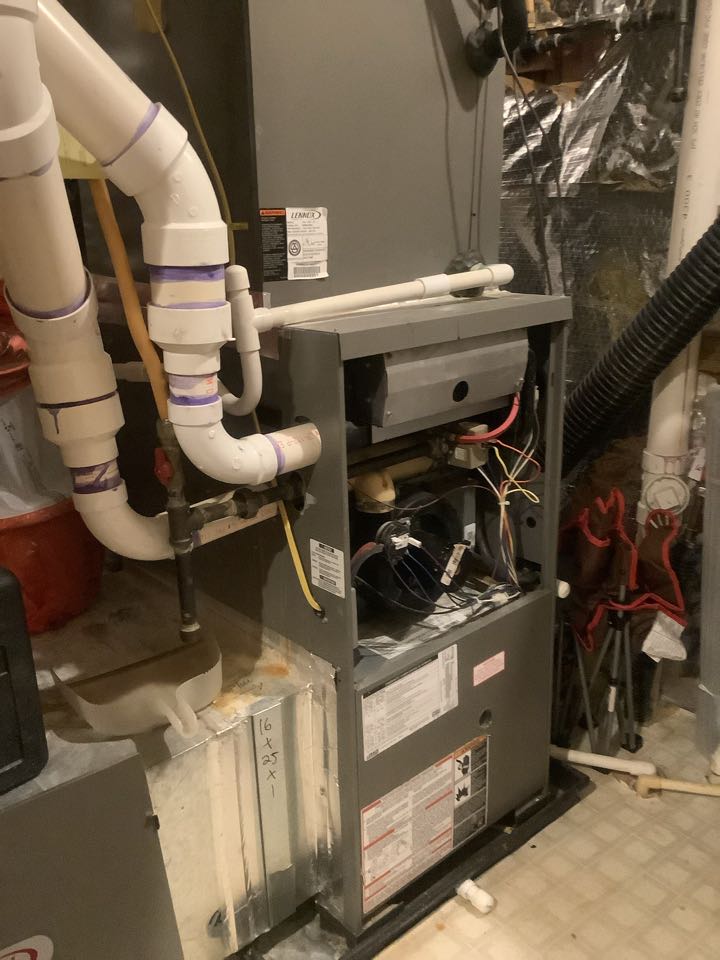 Sterling, VA - Before, Lennox Gas Furnace Diagnostic, New Furnace Estimate, 