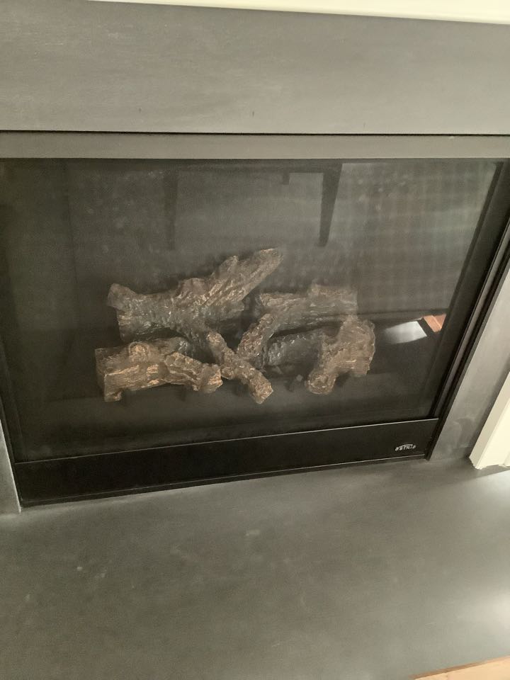 Aldie, VA - Before, Astrid Gas Log Fireplace Repair, Goodman Gas Furnace Maintenance, Heating Maintenance, Fixed Water Drip