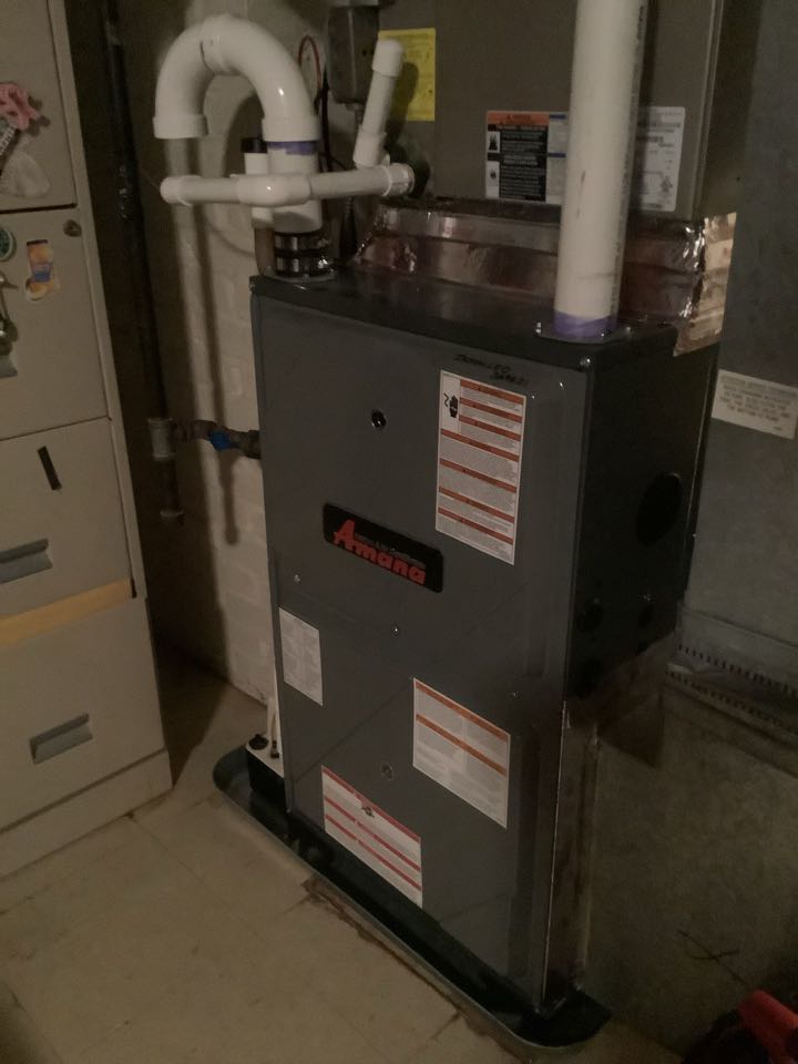 Alexandria, VA - Before, Maintenance Agreement, Service Contract, Amana Gas Furnace Maintenance, Humidifier Maintenance, Humidifier Pad Replacement 