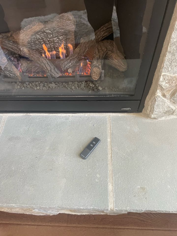 Chantilly, VA - Install fireplace remote, clean fireplace, fireplace pilot not staying on, fireplace not lighting.