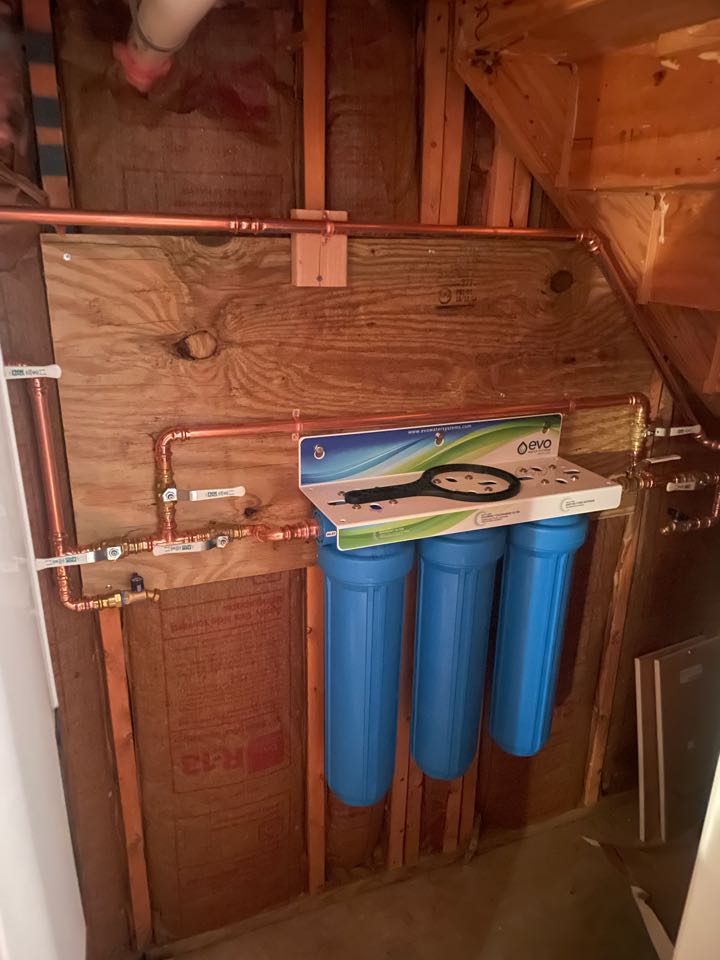 Centreville, VA - Install tankless water heater, Install Navien water heater, water heater not working, replace water heater, new water heater, install water filtration system, install water filter, plumbing repair.