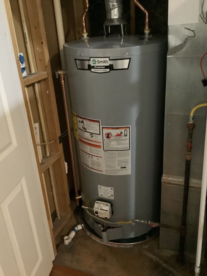 Ashburn, VA - Amana furnace replacement, ac replacement, new HVAC system, water A.O. Smith water heater