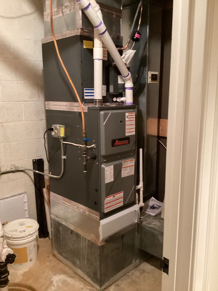 McLean, VA - New Install, New Installation, New System, New Air Conditioner, New Ac, New Air Conditioning, Communicating System, Side Discharge Outdoor unit, Puron, Quiet Outdoor. HVAC tax credit, tax rebate.