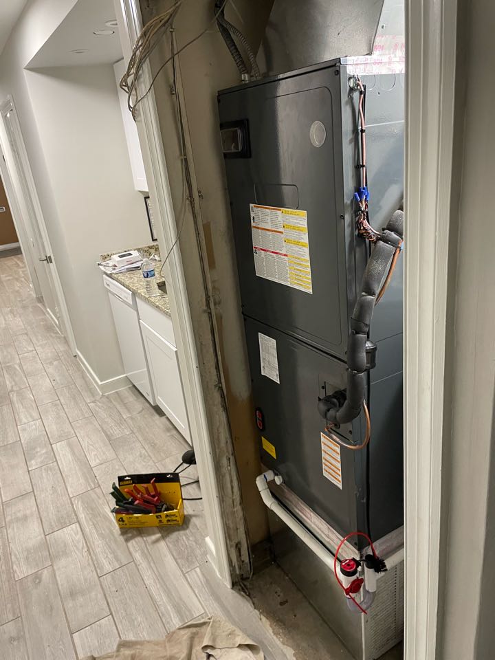 New Install, New Installation, New System, New Air Conditioner, New Ac, New Air Conditioning, Communicating System, Side Discharge Outdoor unit, Puron, Quiet Outdoor. HVAC tax credit, tax rebate.