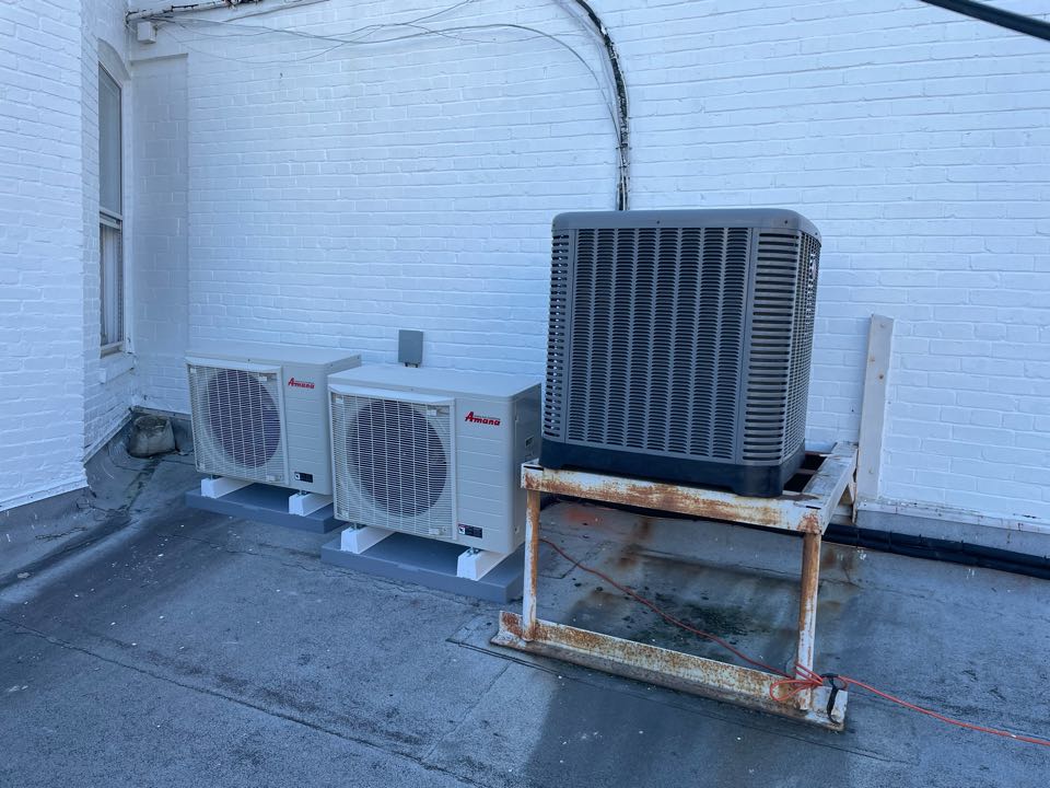 New Install, New Installation, New System, New Air Conditioner, New Ac, New Air Conditioning, Communicating System, Side Discharge Outdoor unit, Puron, Quiet Outdoor. Outdoor unit Relocation, Move Condenser, Multiple Systems.