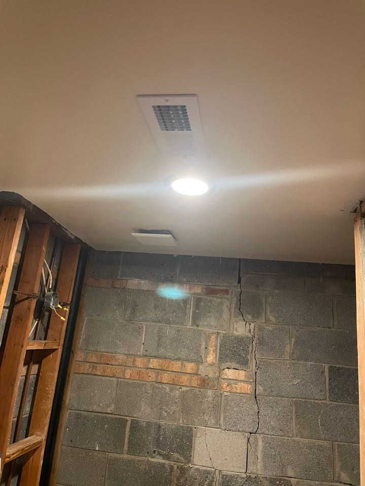 McLean, VA - New ductwork, duct, new duct, airflow, bathroom air vent, air vent, new air vent, new install, free estimate