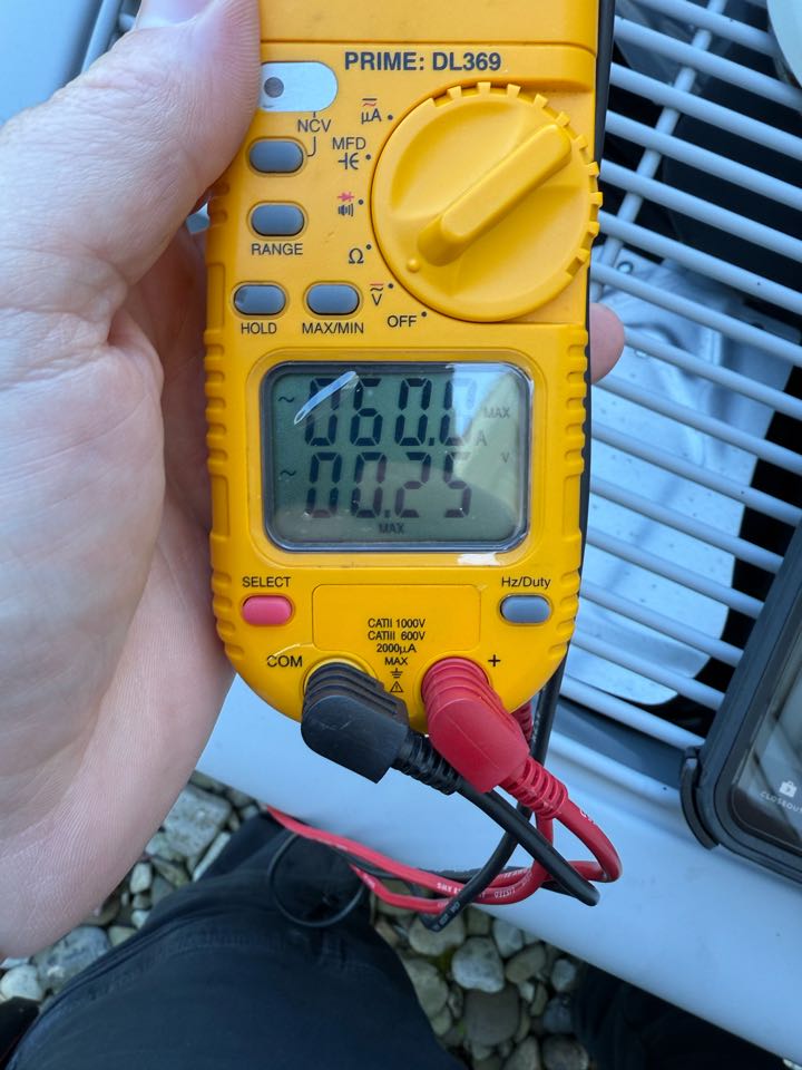 Ashburn, VA - Electrician, master electrician, HVAC, spring inspection, spring maintenance, hard start, replace breaker.